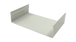 White coating aluminum channel